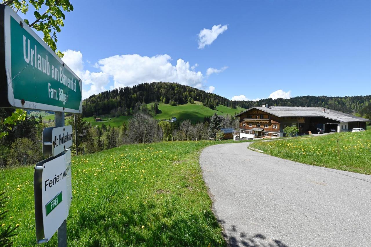 Bauernhof Bilgeri Villa Hittisau Eksteriør bilde