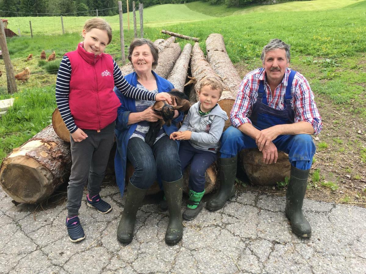 Bauernhof Bilgeri Villa Hittisau Eksteriør bilde